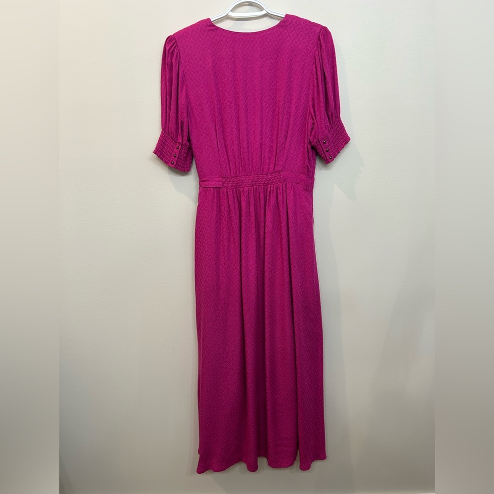 Anthropologie Pink Midi Dress - Picture 10 of 14